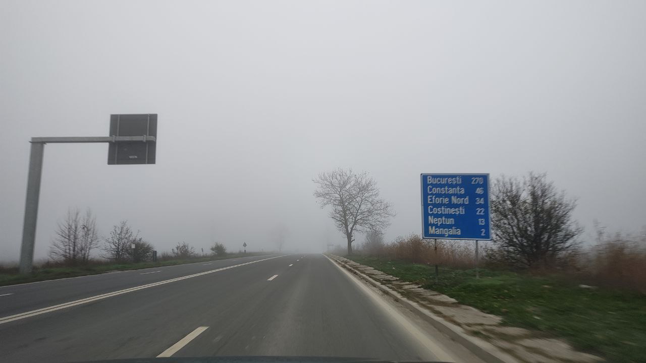 ceață Mangalia