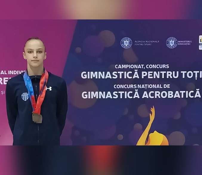FOTO Gimnasta constănțeană Nelli Evelina Papană va reprezenta România la Campionatul Mondial de Gimnastică din Filipine