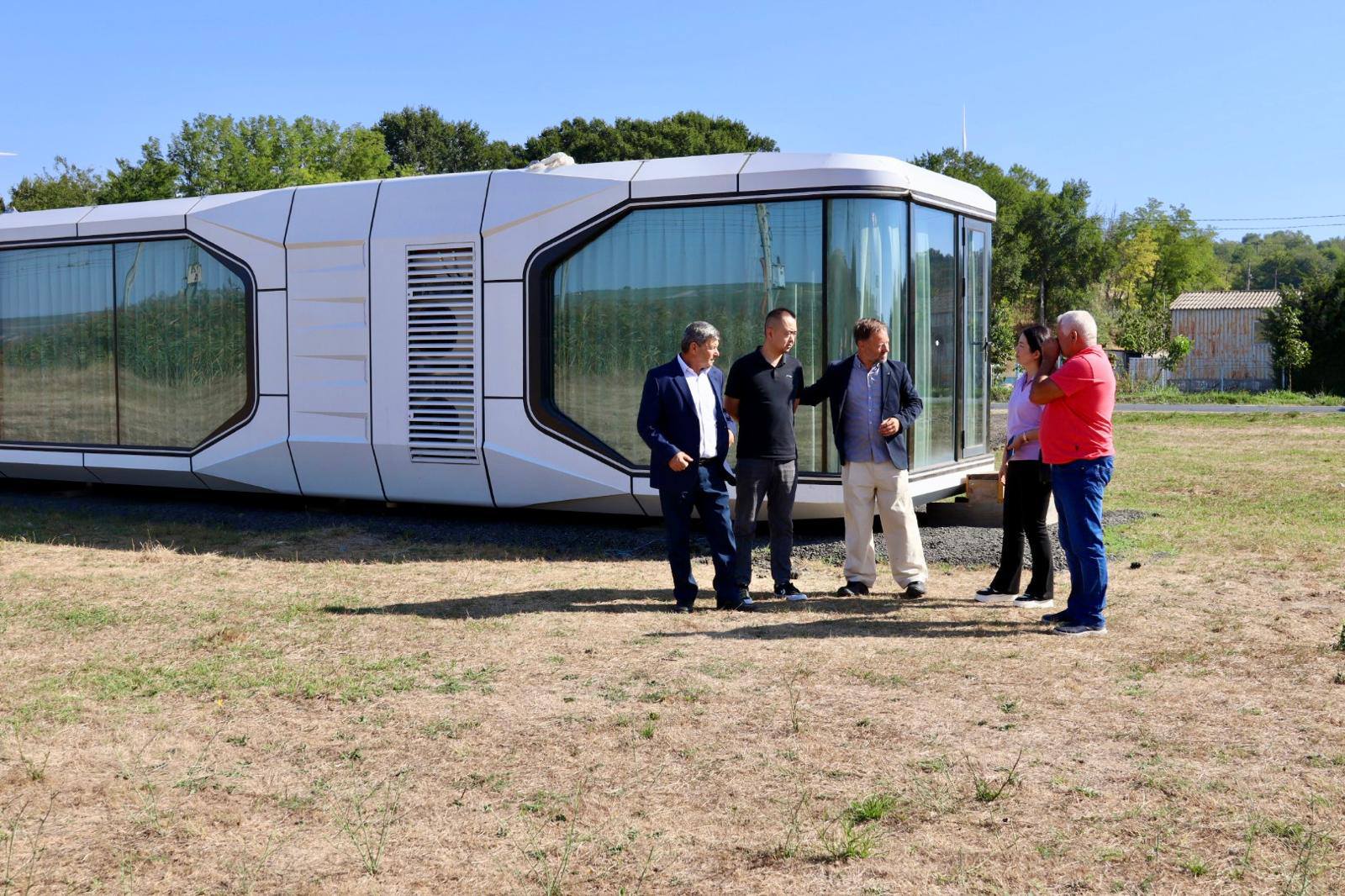FOTO Primăria Saligny, deschisă către proiecte inovatoare pe raza comunei. Care sunt planurile de dezvoltare pentru Saligny International Aqua City