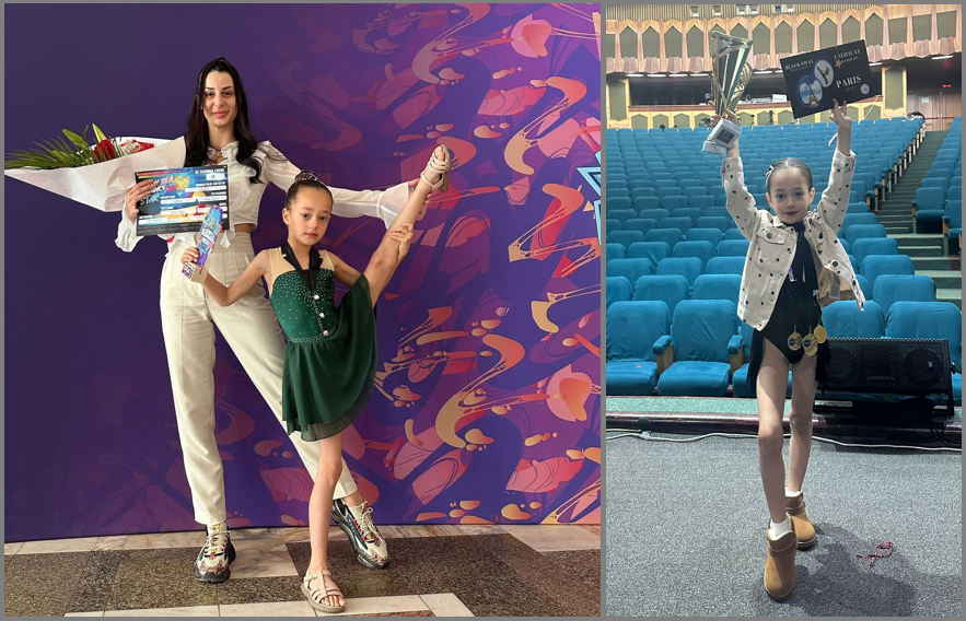 FOTO Bianca Ilie, micuța dansatoare din cadrul The Future Dance Studio Mihail Kogălniceanu, calificare cu 4 momente în Marea Finală de la Paris, din 2026