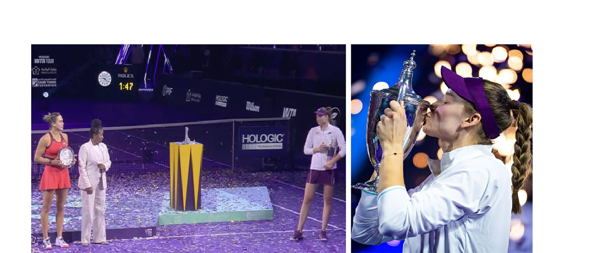 INCREDIBIL: Elena Rybakina, câștigătoare a Turneul Campioanelor, nu a vrut să apară în fotografii cu șefa WTA. Iată motivul
