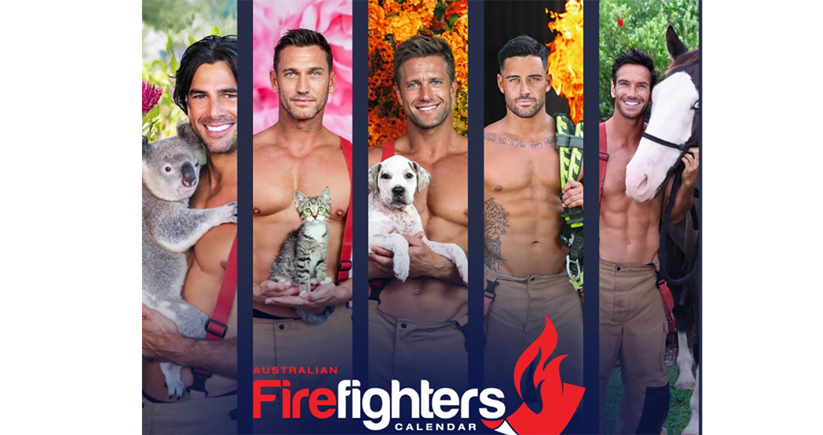 Fotografii INCENDIARE cu pompierii australieni: Salvatorii și-au dat jos cămășile pentru calendarul 2026