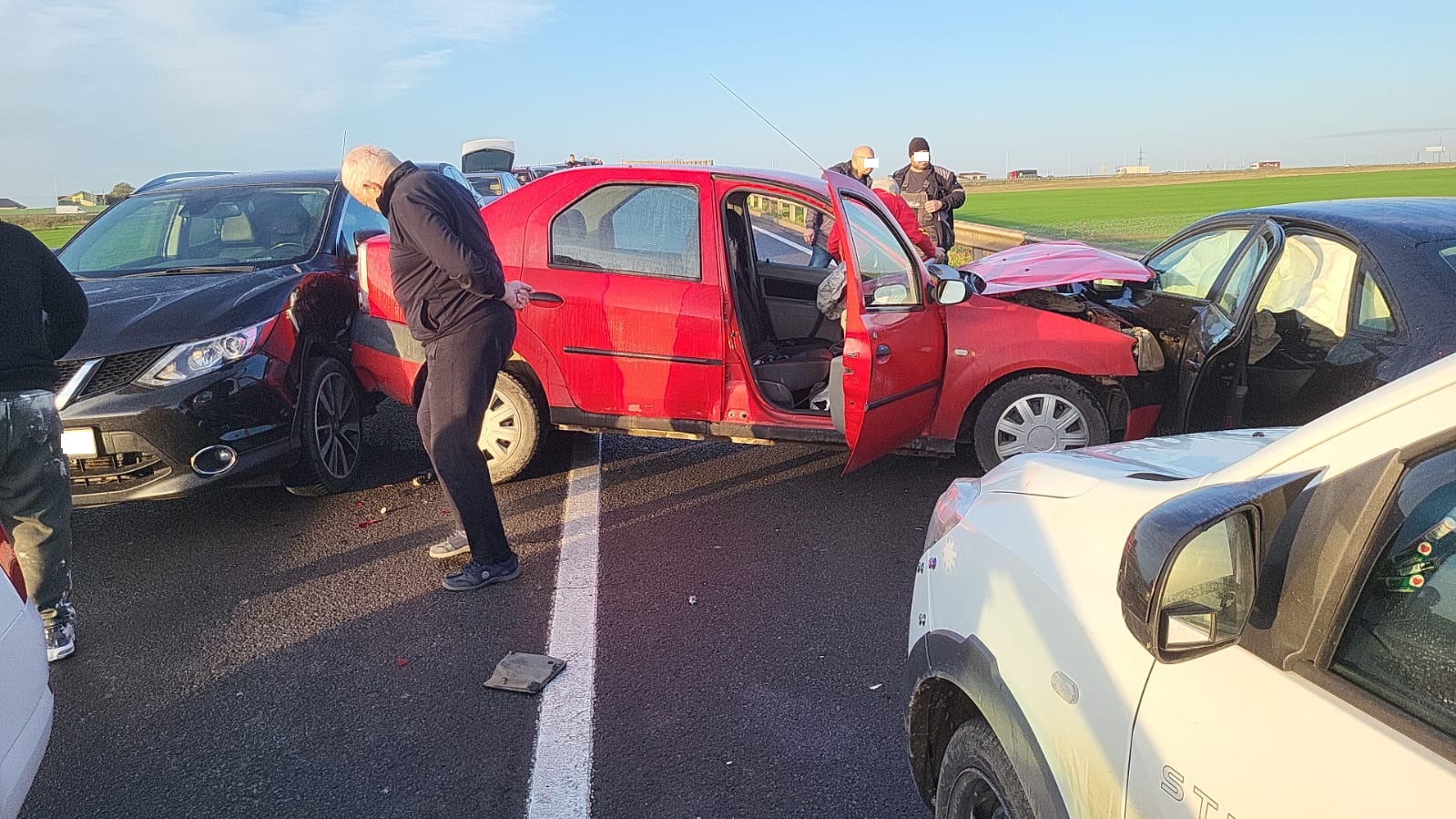 accident pod Cumpăna
