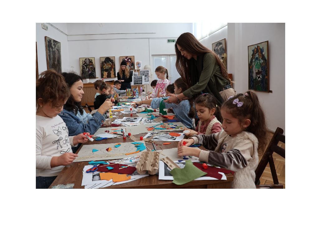 FOTO Muzeul de Artă Constanța continuă seria atelierelor creative pentru copii