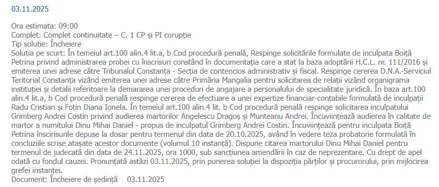 Cristian RADU ÎNCHEIERE EXPERTIZĂ
