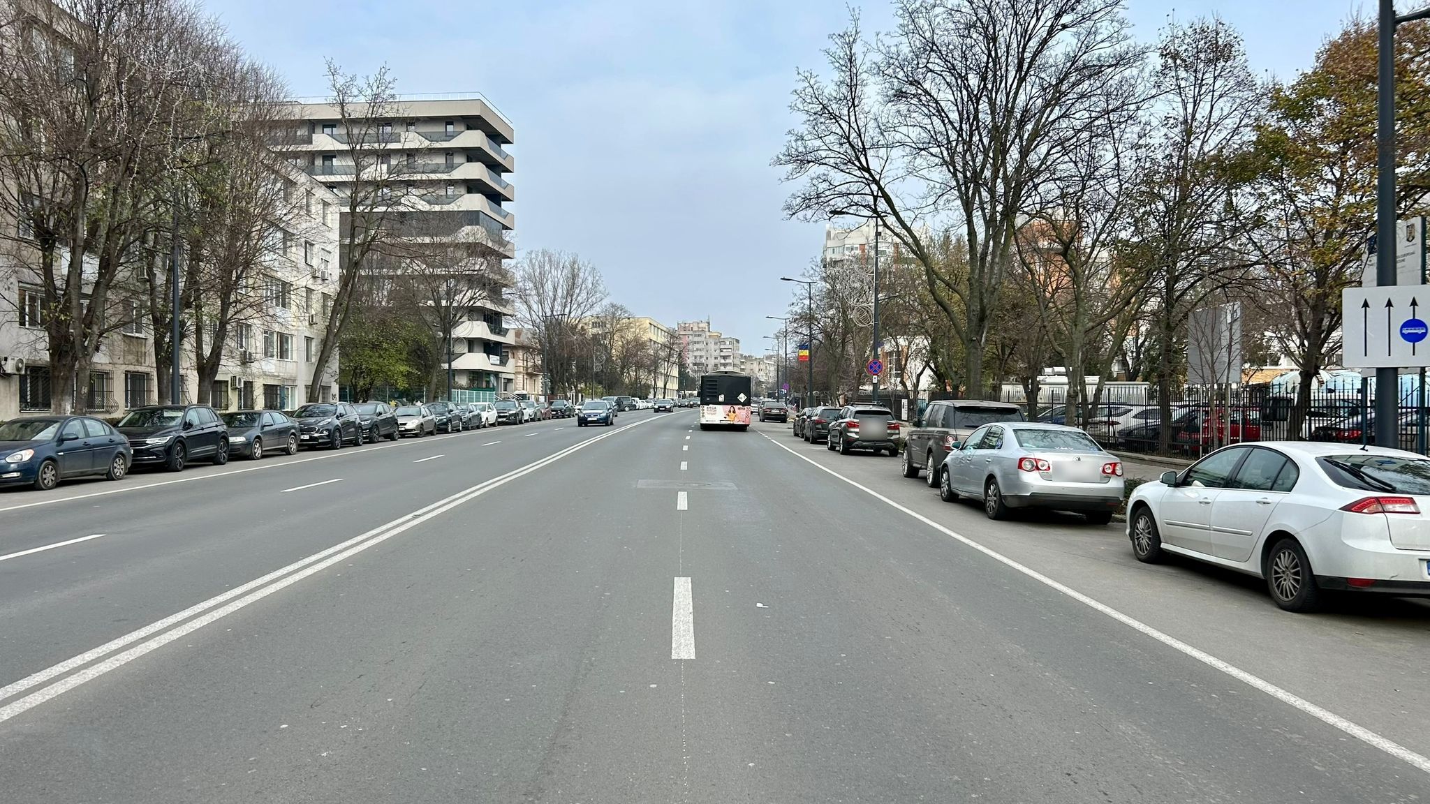 FOTO Noi benzi unice de circulație pentru transportul public vor fi amenajate pe bulevardul 1 Mai din Constanța
