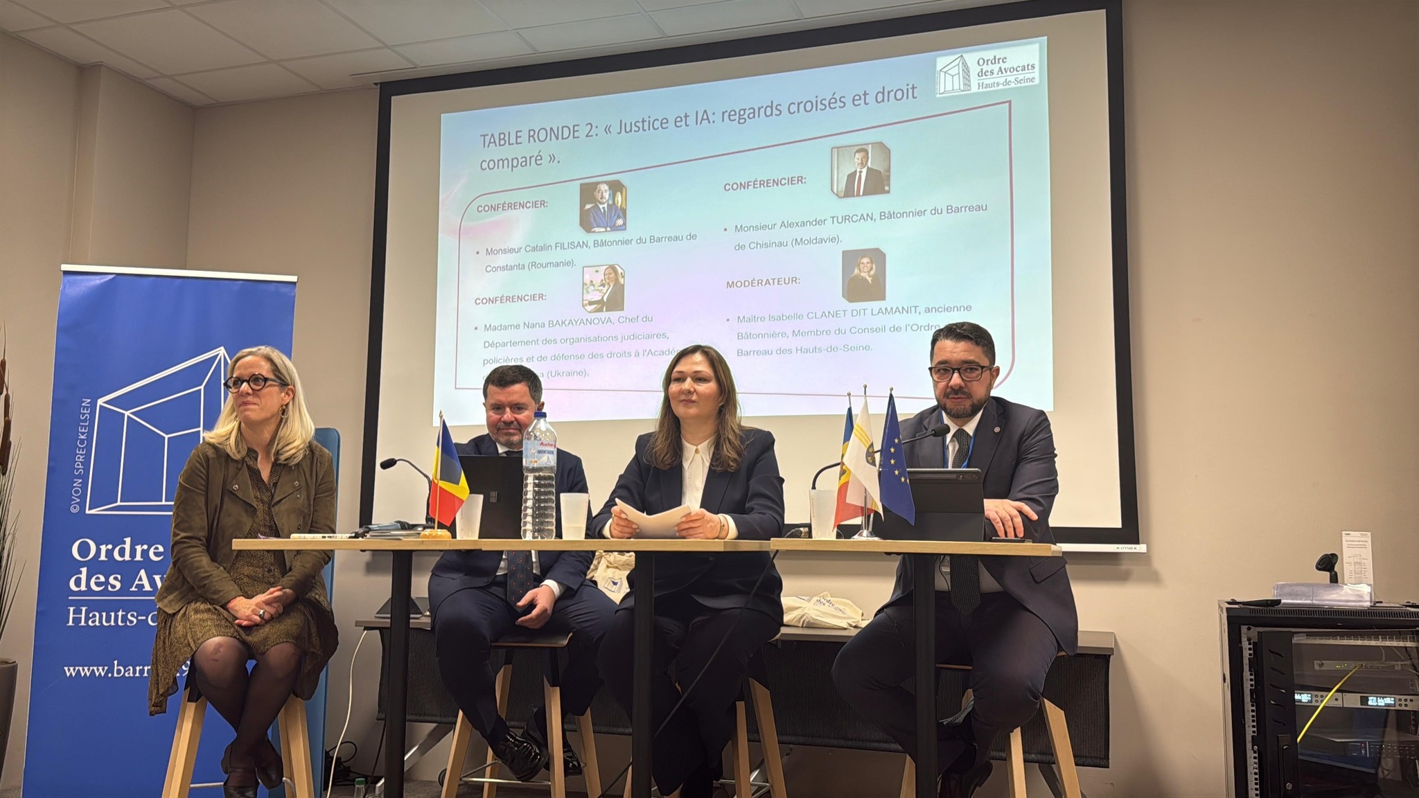 Avocatul Cătălin Filișan, decanul Baroului Constanța, speaker la conferința organizată de Baroul Hauts de Seine în Paris despre avantajele și riscurile utilizării inteligenței artificiale în avocatură