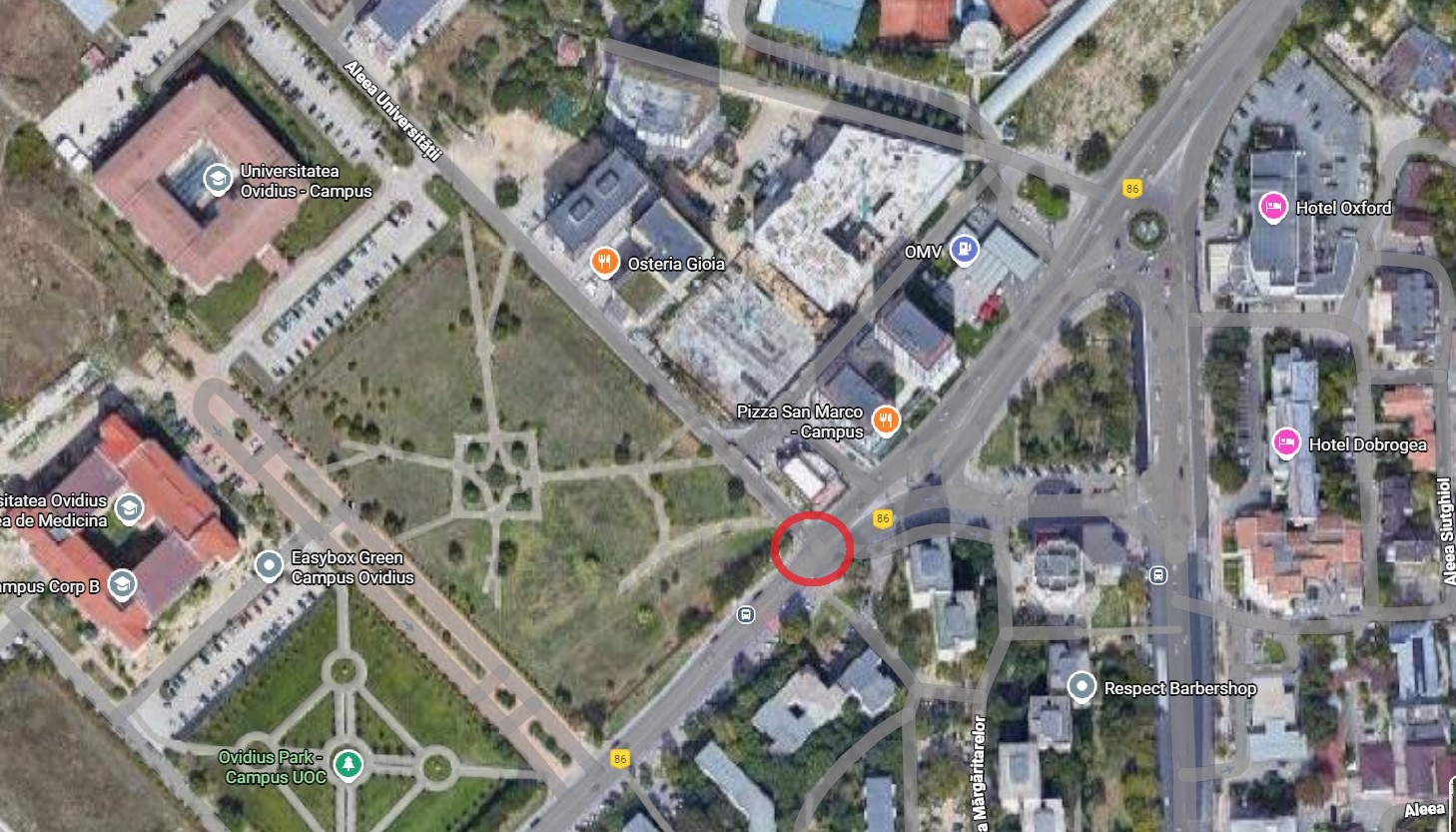 bulevardul Aurel Vlaicu Aleea Universității zona campus
