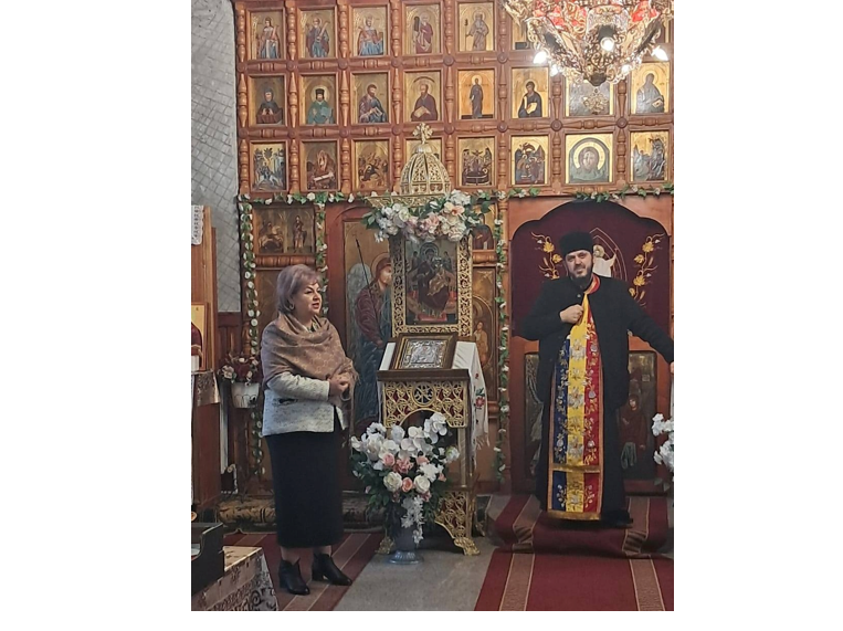 Sărbătoare în comuna Grădina: Localnicii, alături de primarul Gabriela Iacobici, au sărbătorit hramul bisericii din satul Cheia