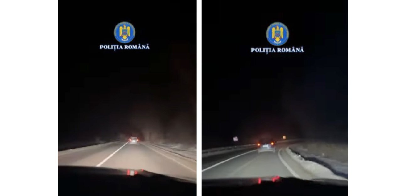 Cu poliția pe urme: Un puști de 12 ani a furat o mașină și a traversat, în goană, trei județe