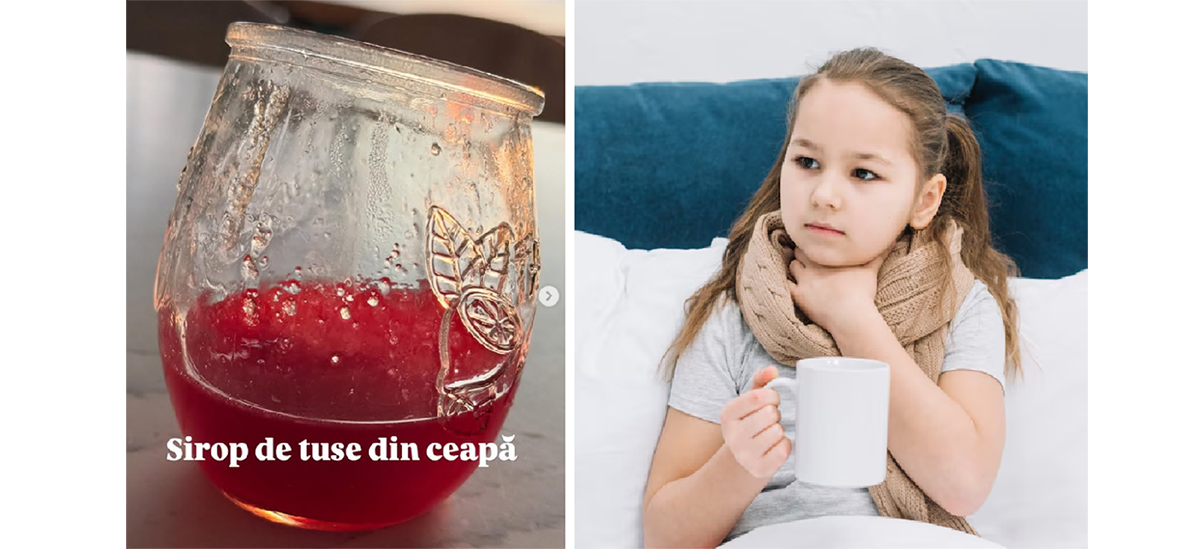 Rețeta simplă de sirop de ceapă: Natural și bun pentru calmarea tusei