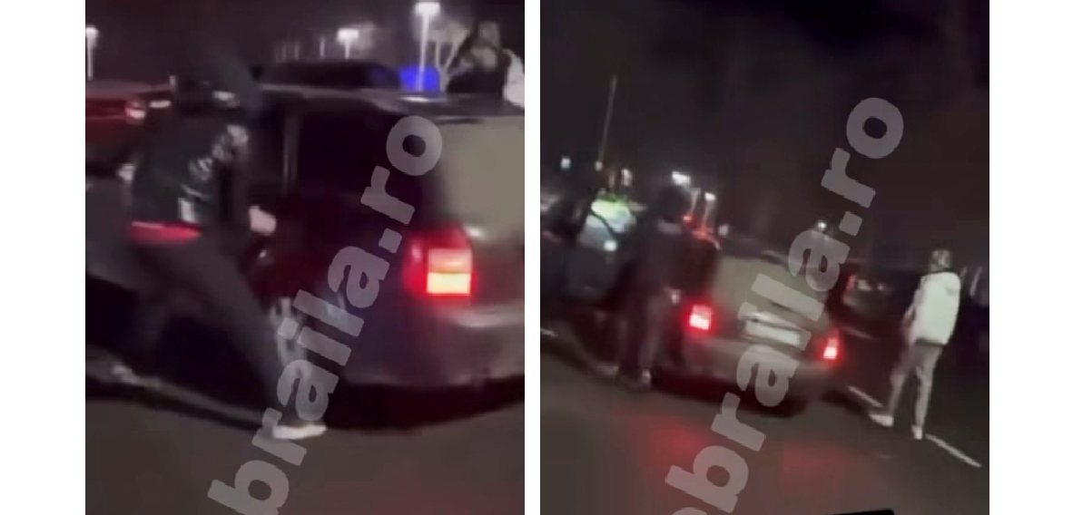 VIDEO Scene șocante în centrul municipiului: Mai mulți minori au ATACAT un autoturism