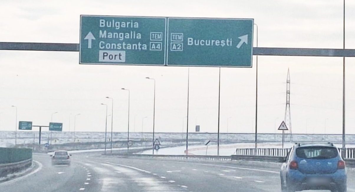 Infotrafic: Cum se circulă în această dimineață pe A2 București–Constanța