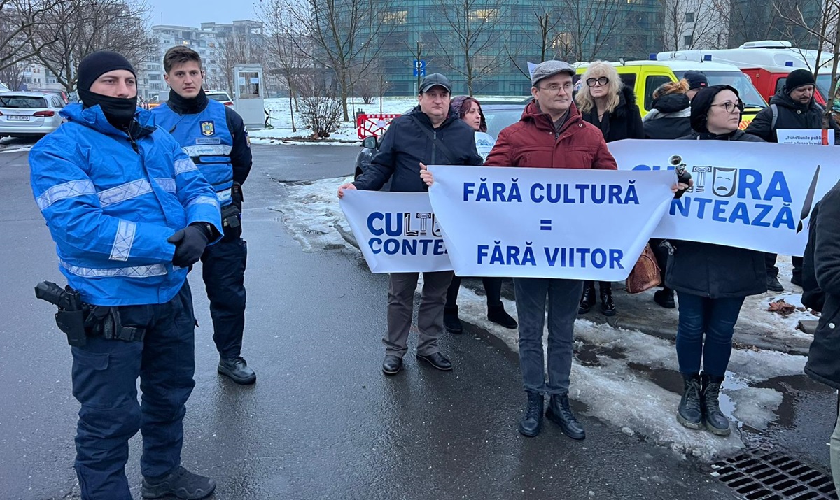protest angajați cultură Constanța