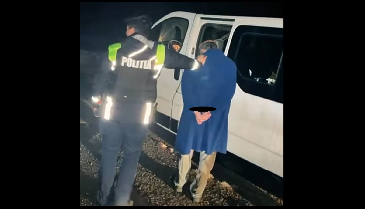 VIDEO Scene de thriller, în mijlocul nopții: Un pacient a fugit cu ambulanța din spitalul de psihiatrie unde era internat! Ce spune Europol despre intervenția polițiștilor