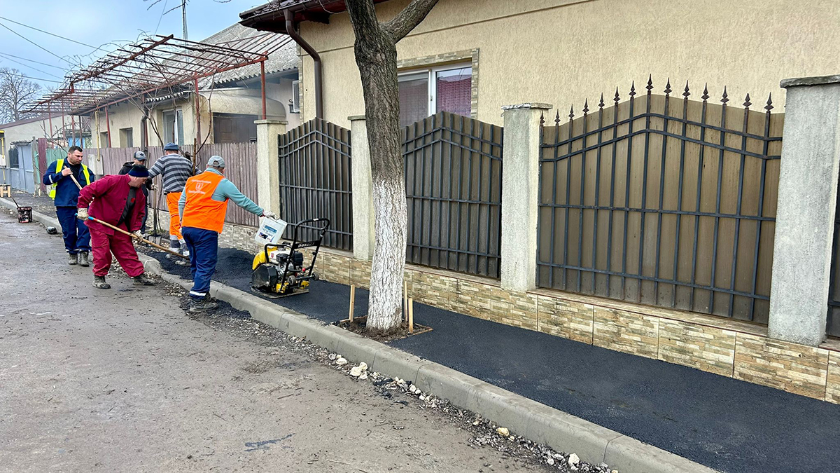 reabilitare a infrastructurii pe strada Dezrobirii, zonele Tomis Nord, cartierul Palas și în Tomis II