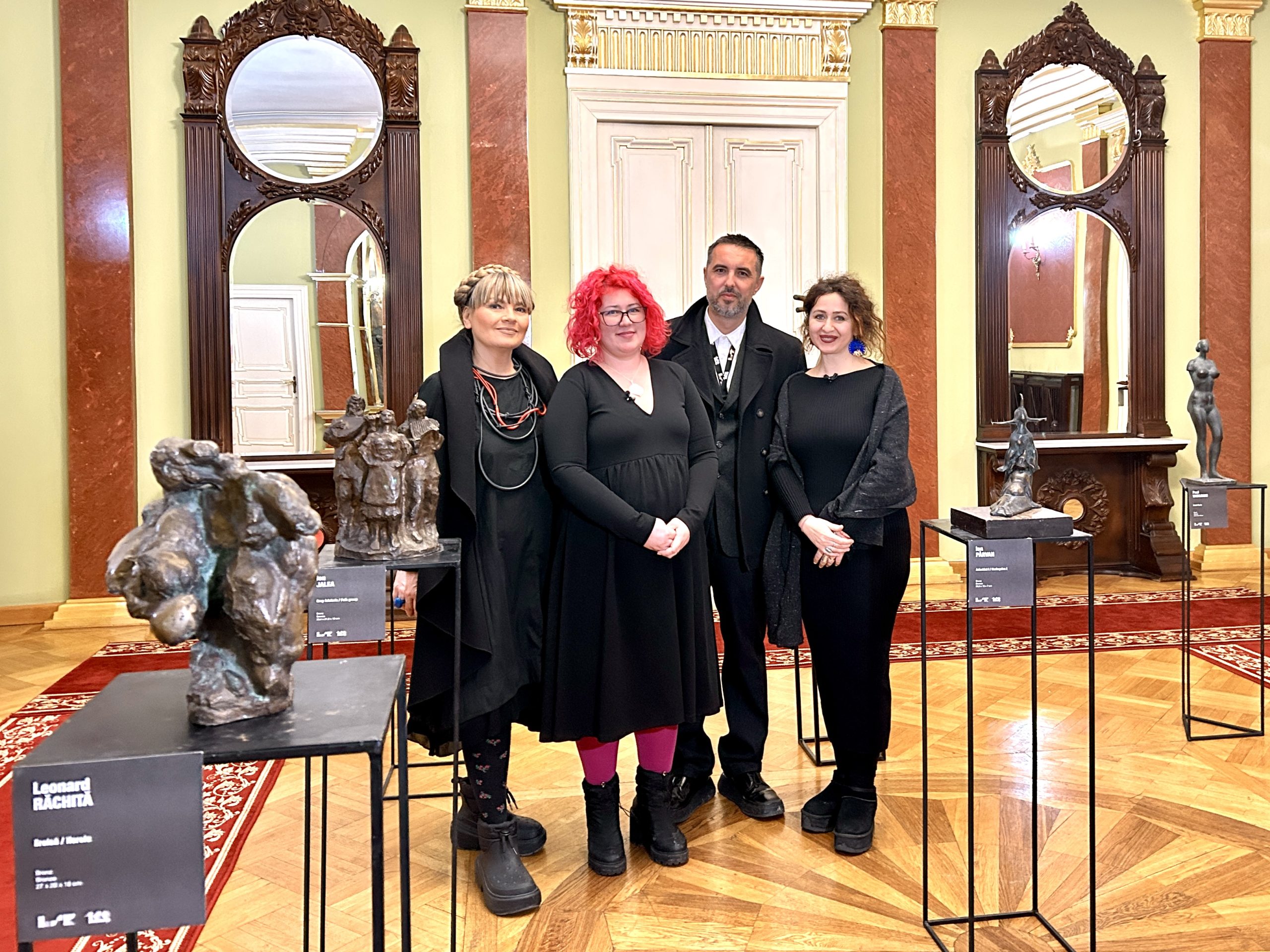 FOTO Capodopere din patrimoniul Muzeului de Artă Constanța, prezentate la Muzeul Unirii din Iași în cadrul celei de-a VI-a ediții a Lunii Sculptorilor Români