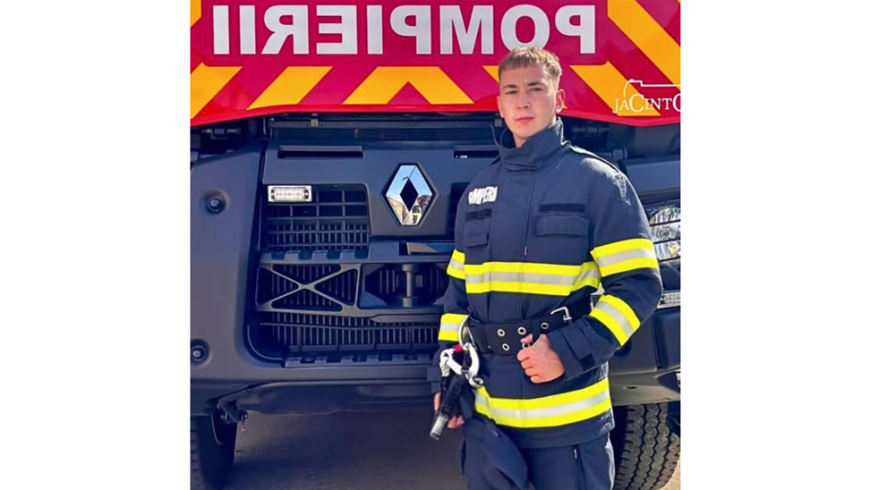 Eroul de la ISU Dobrogea: Pompierul Antonio Lup a salvat viața unui tânăr implicat într-un groaznic accident rutier