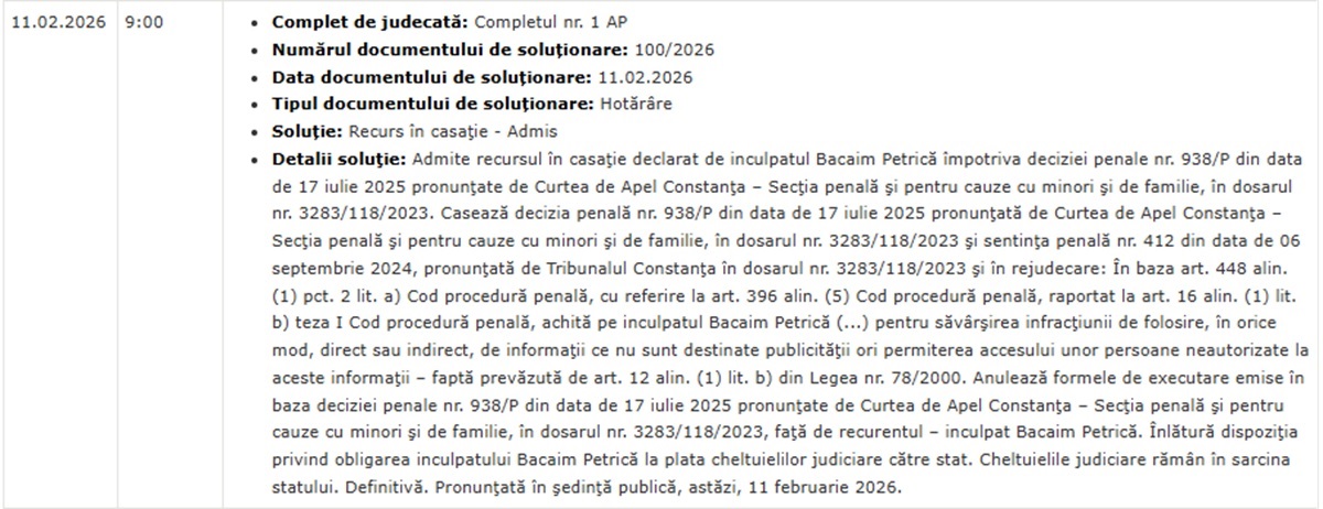 Bacaim-DNA-achitat
