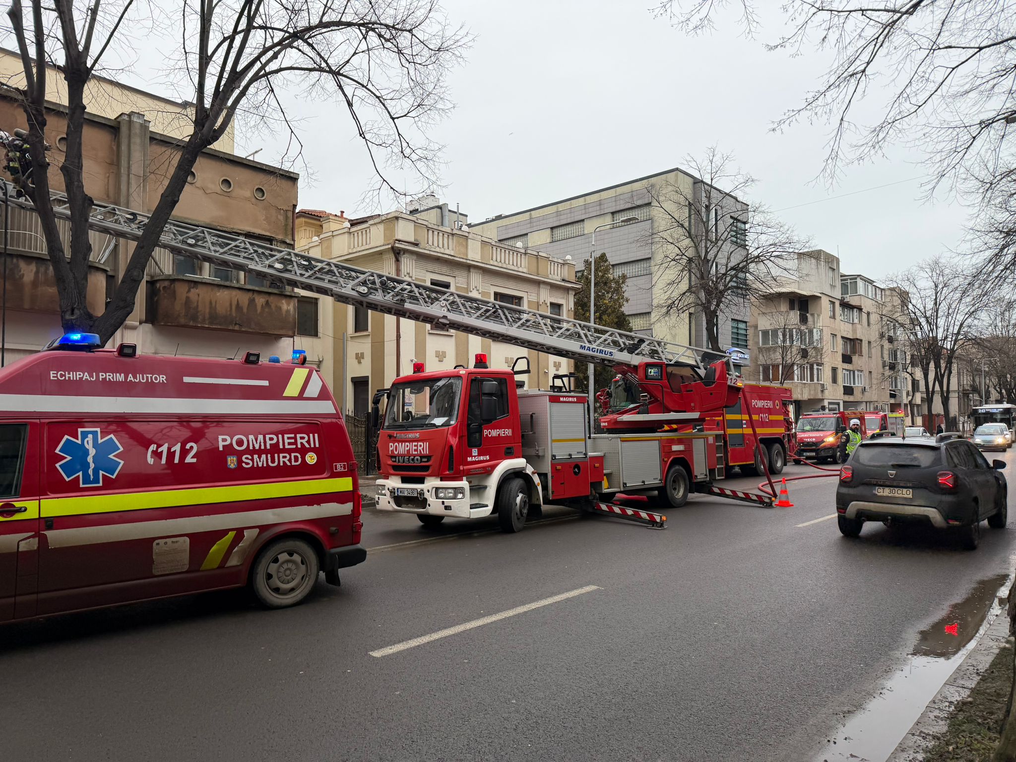 Incendiu casă