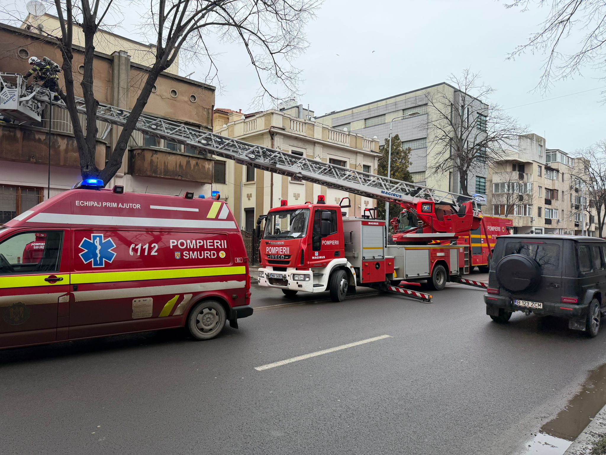 Incendiu casă