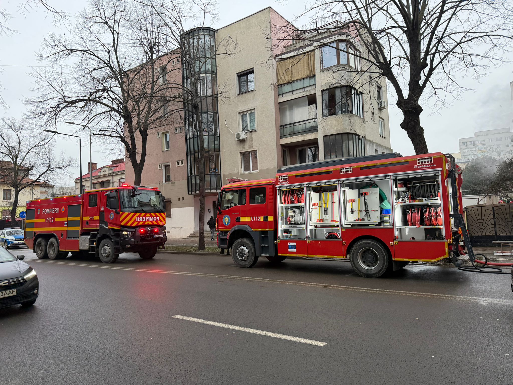 Incendiu casă