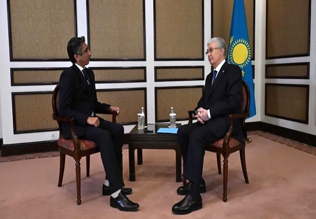INTERVIU Președintele Kazahstanului laudă politicile lui Trump și îndeamnă la realism în afacerile globale