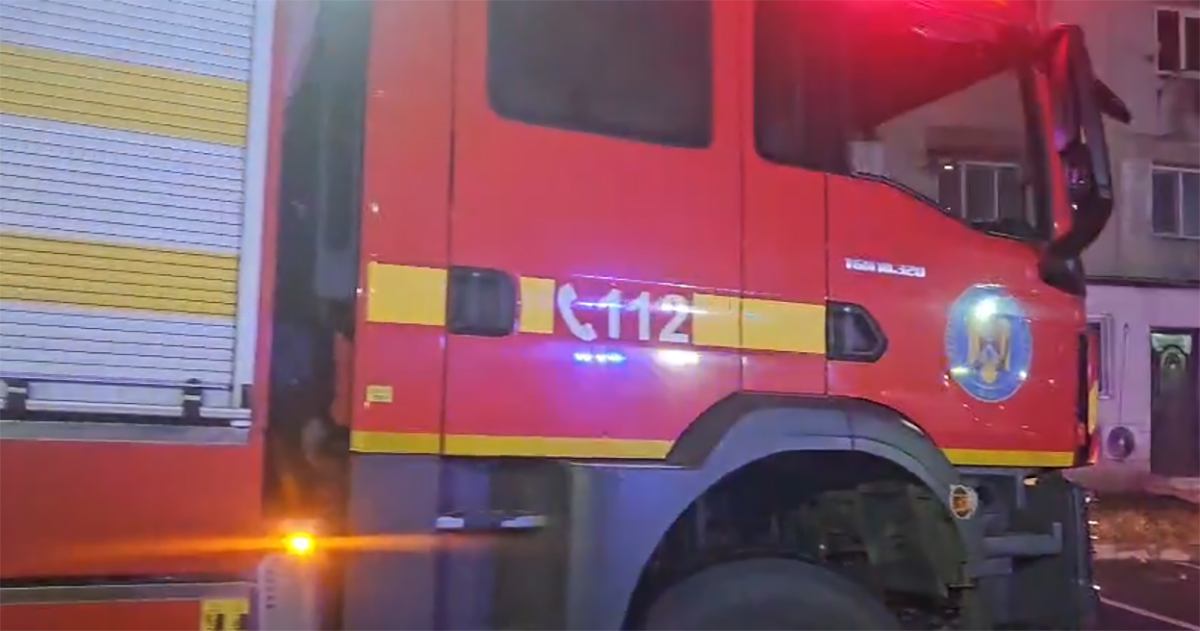 Incendiu la Năvodari