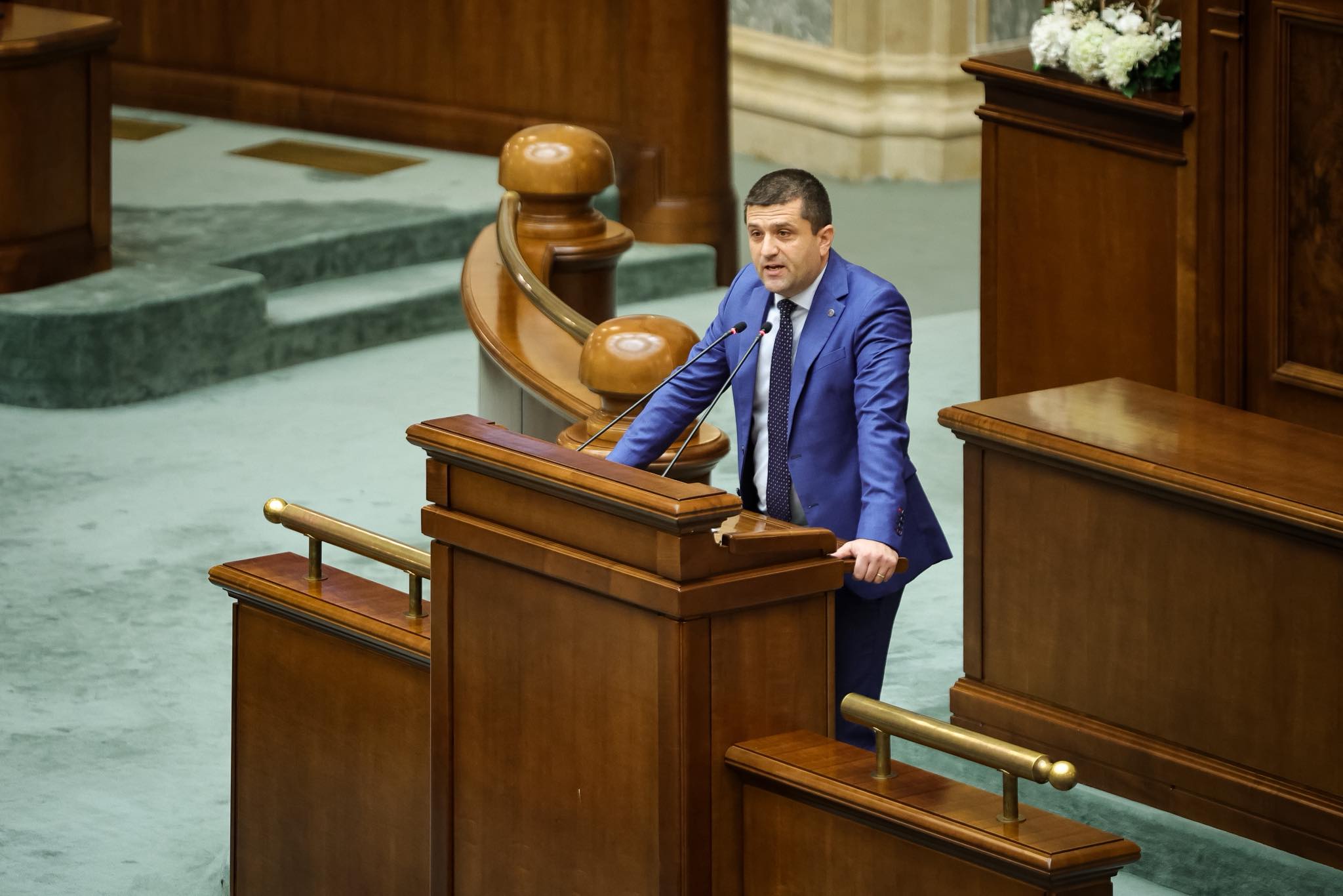 Moţiunea simplă depusă de AUR şi de grupul Pace - Întâi România, împotriva ministrului Apărării, dezbătută luni la Senat
