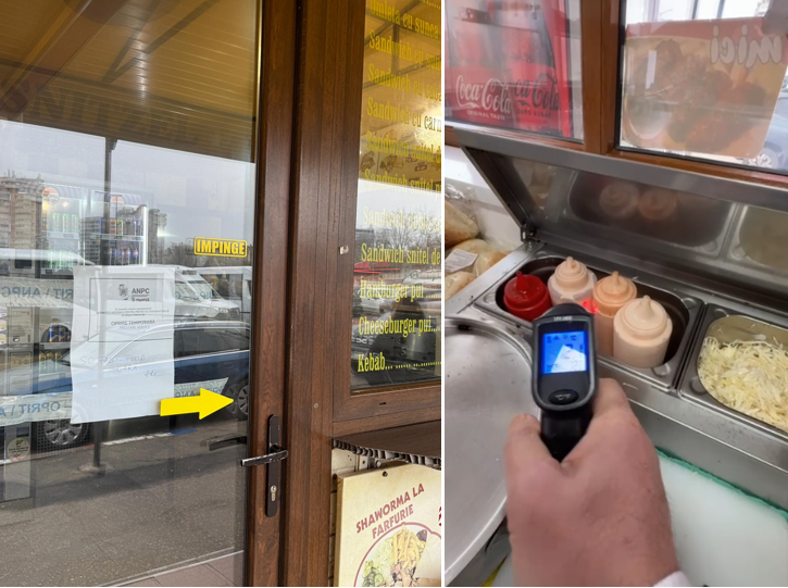 VIDEO Trei fast-food-uri celebre din Constanța, închise temporar de Protecția Consumatorilor. Horia Constantinescu: am declarat război șnițelului de pui!