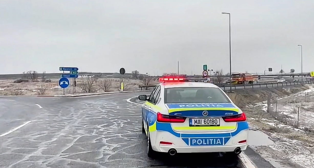 VIDEO Județul Constanța: Restricții temporare de circulație pentru autovehiculele de mare tonaj pe DN22 și DN22A