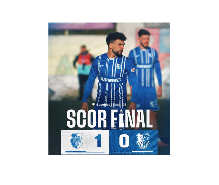 FC Argeș câștigă meciul cu Farul și își consolidează locul de play-off