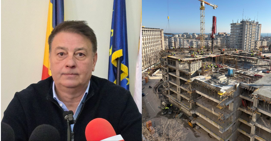 VIDEO Florin Mitroi, președintele CJC: lucrările la spitalul Mama și copilul din Constanța, în grafic, la 50%. Nu sunt întârzieri!