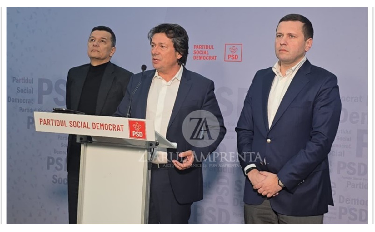 Sorin Grindeanu Daniel Gheorghe Georgescu Corneliu Ștefan PSD