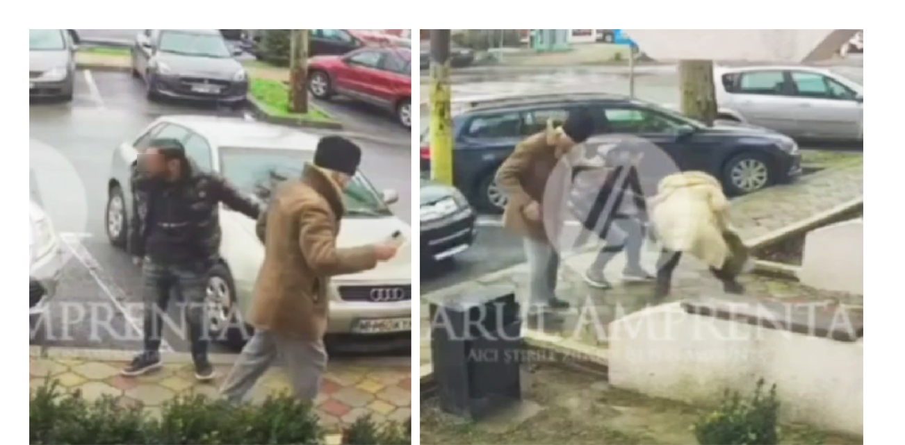 VIDEO Cernavodă: Doi bătrâni, TÂLHĂRIȚI în plină stradă. Unul dintre hoți, prins de poliție