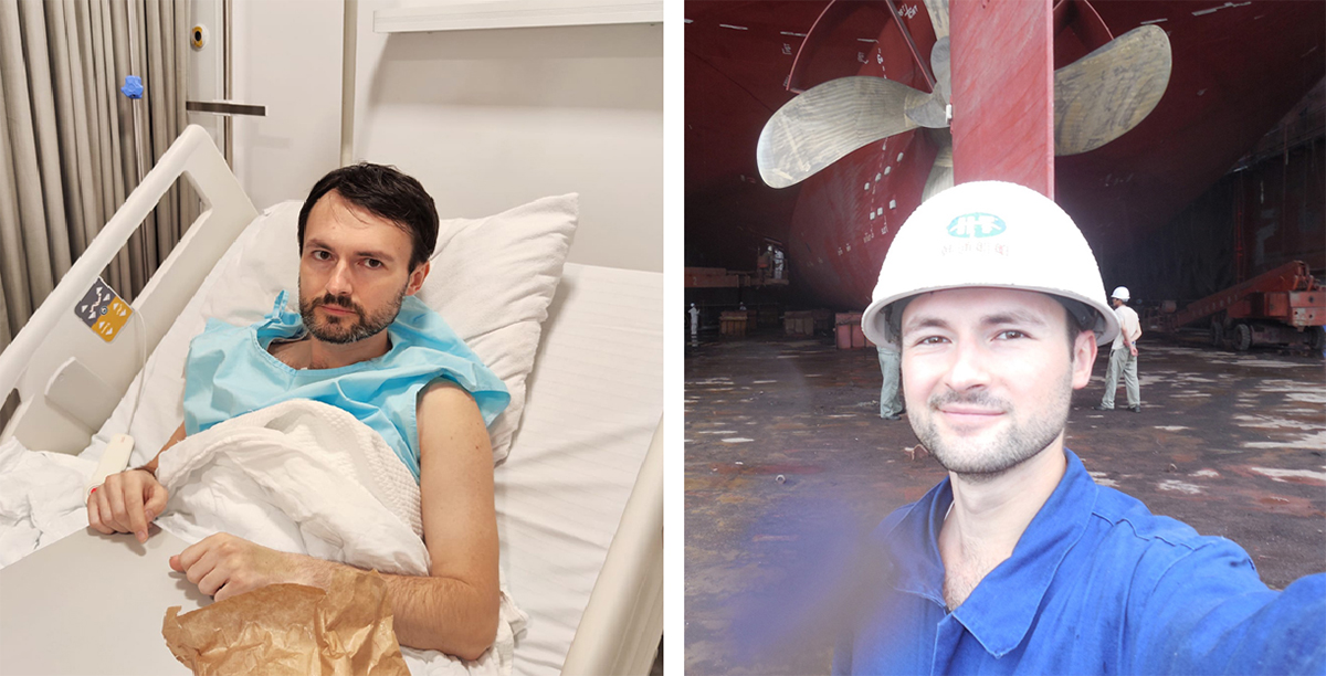 Un tânăr navigator are nevoie de AJUTOR: La 35 de ani, se luptă cu o formă agresivă de cancer. Boala l-a țintuit la pat
