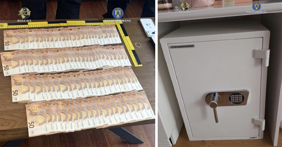 FOTO VIDEO MEGA dosar DIICOT de 300.000.000 de euro: Ce au găsit mascații la perchezițiile grupării specializate în spălarea de bani