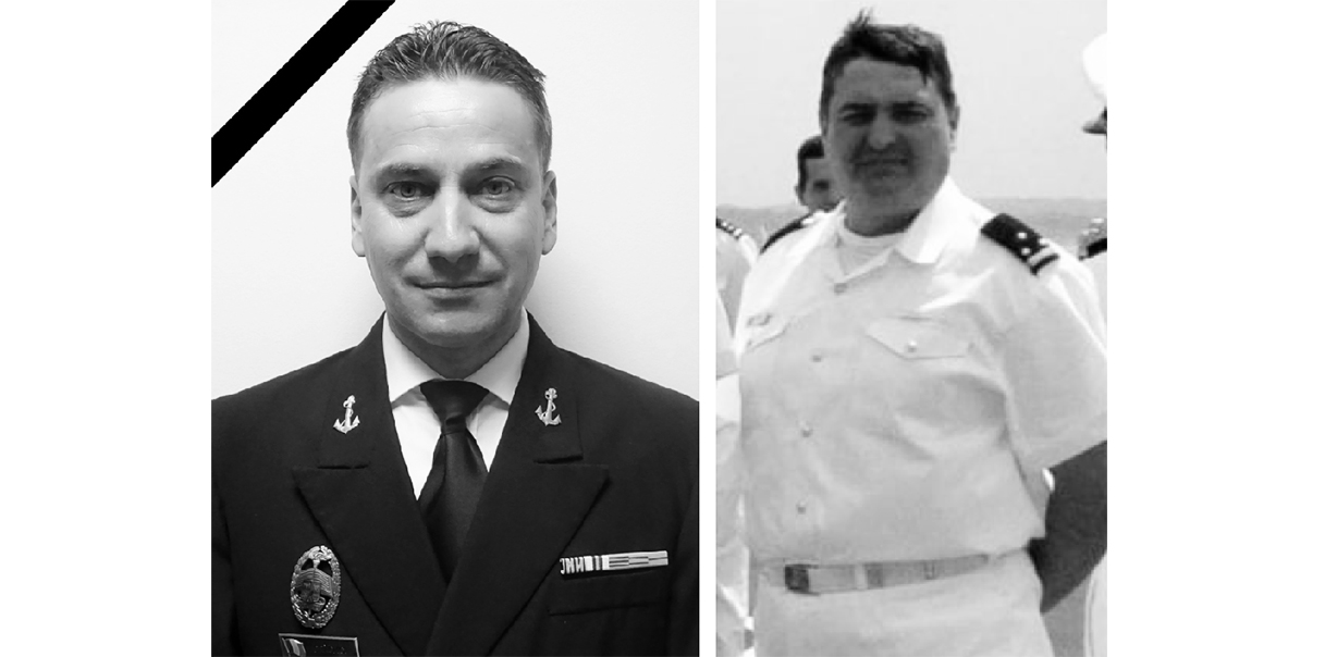 DOLIU în Marina Militară Română: S-au stins maiștrii militari Iulian Drăghici și Ion Neagu