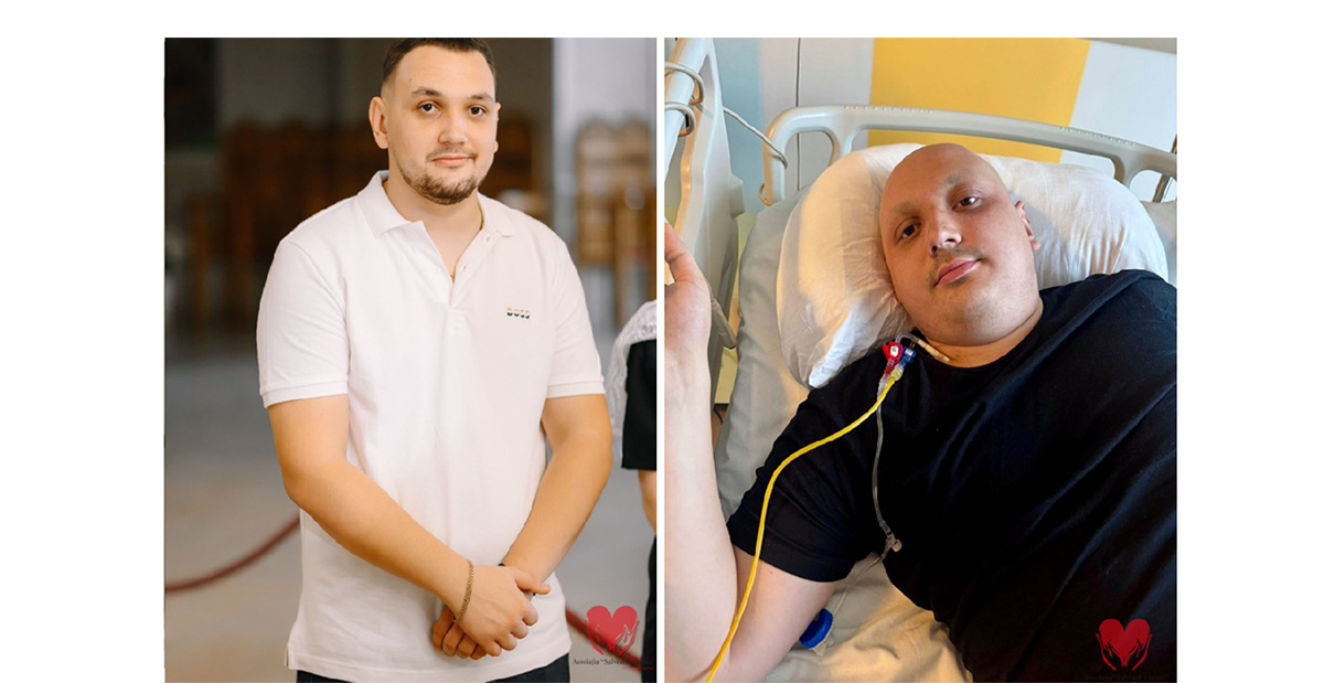 Vlad, un tânăr student, se luptă cu o formă rară de cancer: Nu cer decât șansa de a termina facultatea și de a-mi îmbrățișa părinții