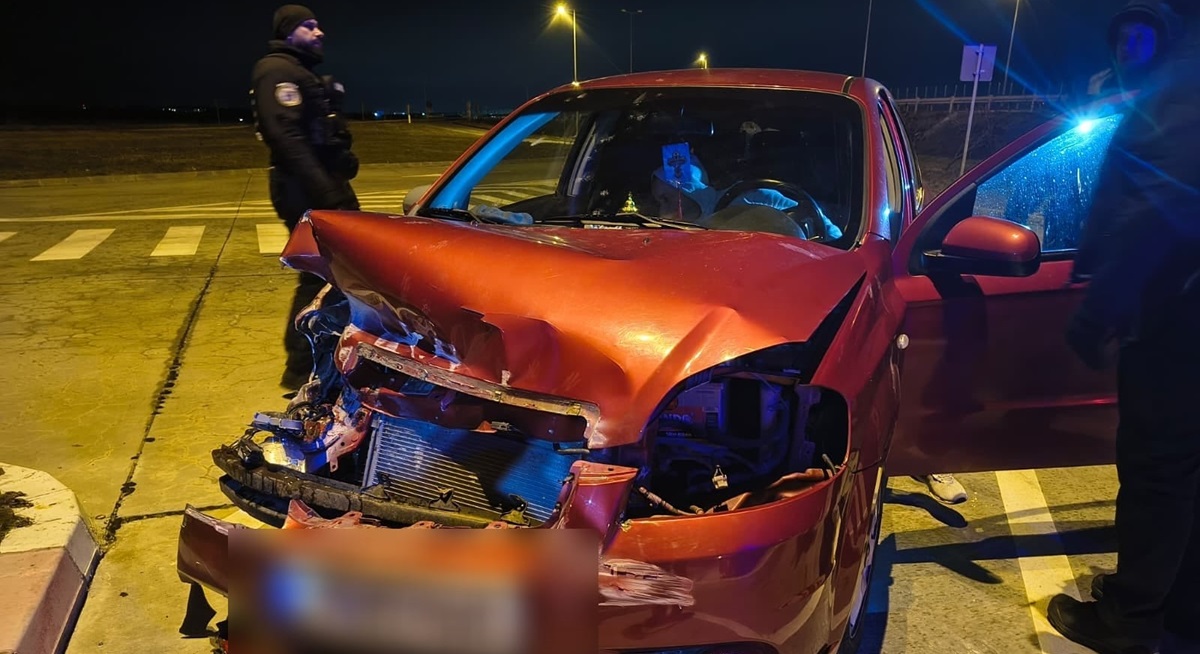 FOTO Copilaș de 3 ani, implicat într-un accident pe Autostrada A4! Au intervenit jandarmii