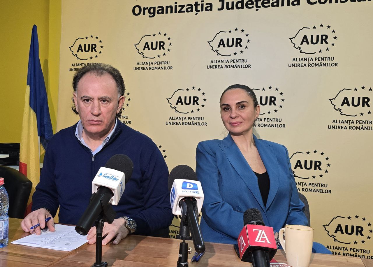 LIVE VIDEO Conducerea AUR Constanța, în conferință de presă! Iată ce au declarat liderii Mohammad Murad și Alexandra Păcuraru