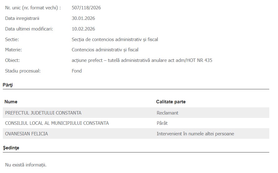 proces prefect HCL compensare taxa de 200 de lei