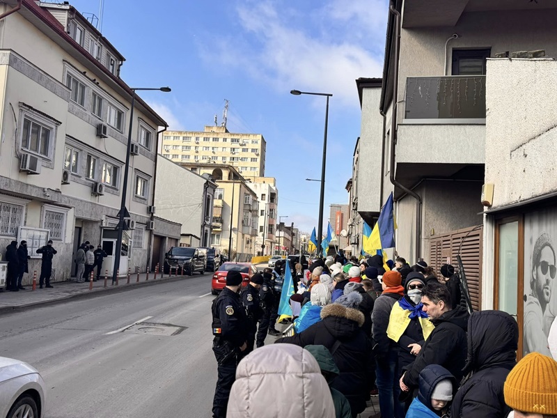 protest Ucraina Constanța