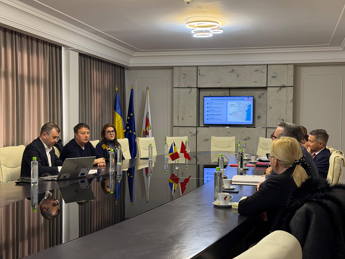 FOTO Oportunități de investiții în județul Constanța: Conducerea CJC a primit vizita unor delegații din Elveția și Turcia