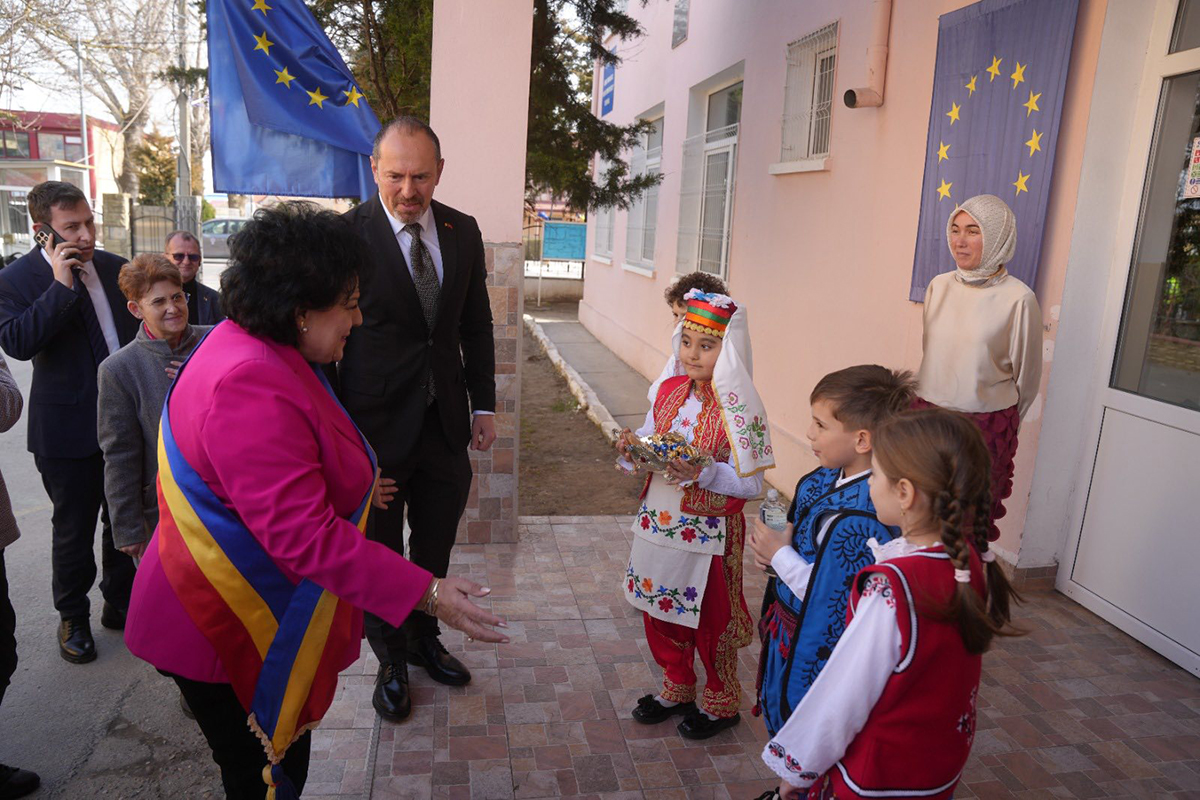 Delegație turcă la Cumpăna