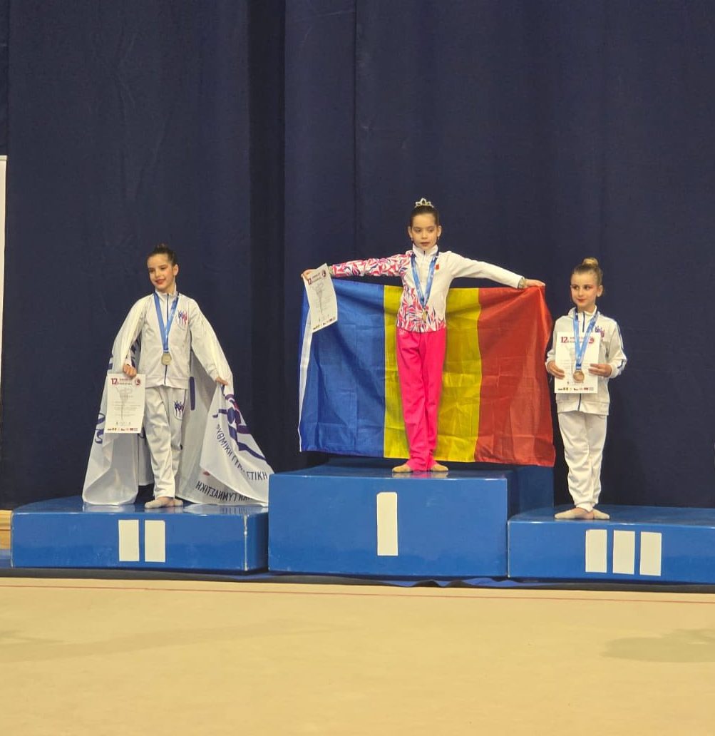 FOTO Gimnastele din Cumpăna au obținut 21 de medalii în Grecia, la Cupa Internațională Armonia