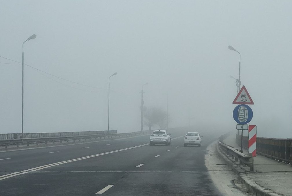 Cod galben de ceață pentru întreg județul Constanța! Iată cât durează. Date oficiale de la ANM