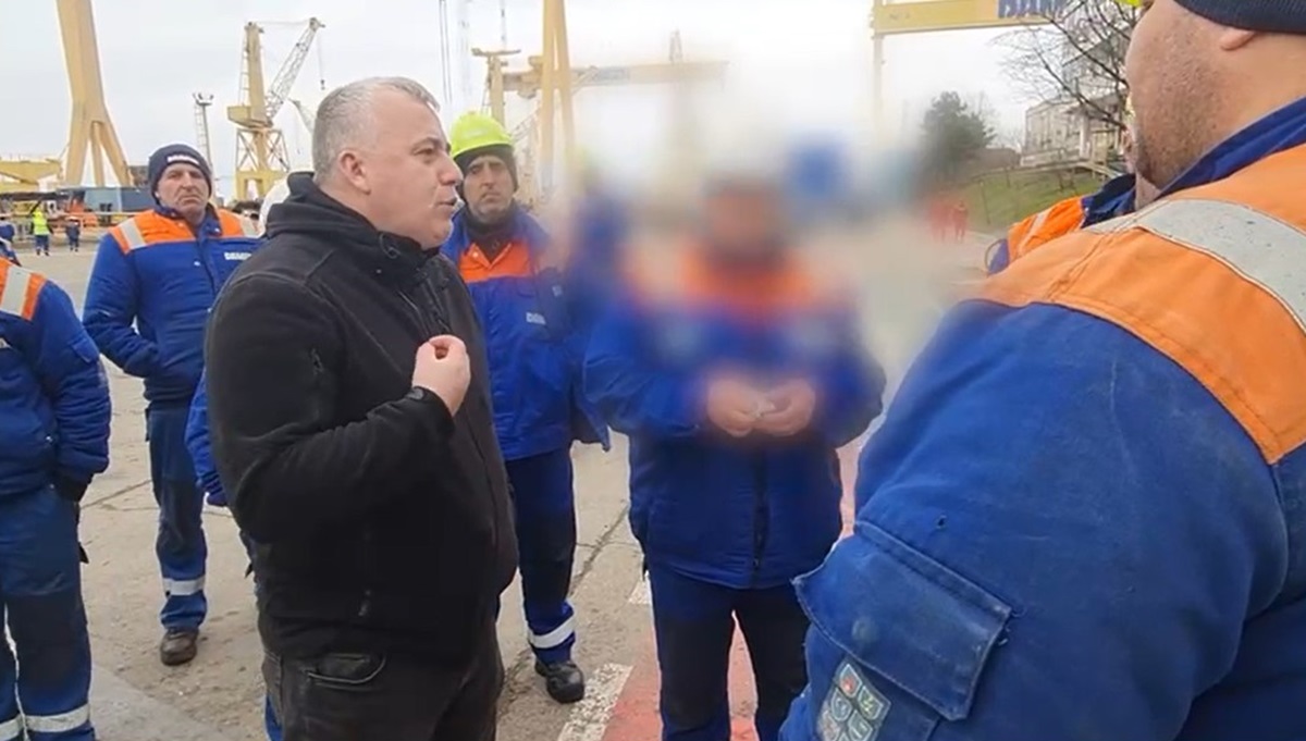 VIDEO Adevărate tragedii la Damen Shipyards Mangalia: Îmi iau copiii și MĂ ARUNC de pe bloc! ... Ce vrea să facă Guvernul cu noi?!