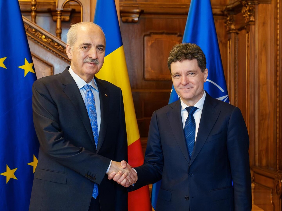 Președintele Nicușor Dan s-a întâlnit cu Numan Kurtulmuş, președintele Marii Adunări Naționale a Turciei! Iată ce s-a discutat