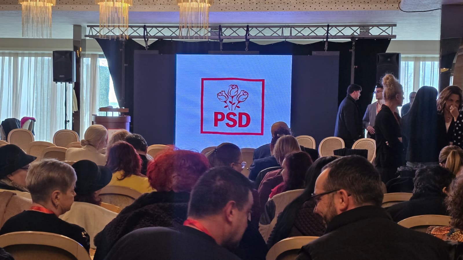 FOTO VIDEO Alegeri la Organizația Municipală a PSD Constanța: Eduard Martin, candidat unic pentru șefia filialei